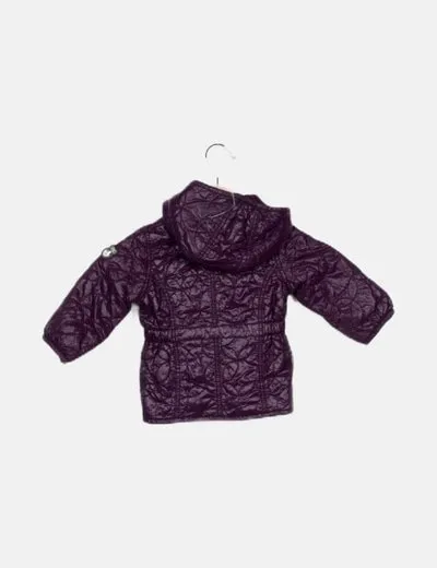 Esprit Chaqueta morada impermeable