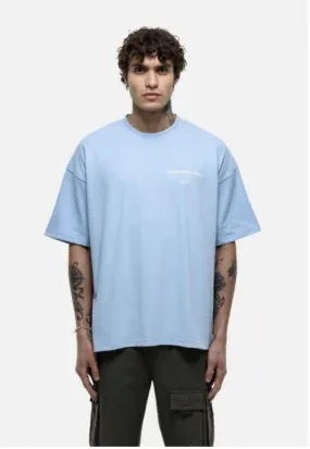 GOOD FOR NOTHING Camiseta  OVERSIZED FOREST BLUE T-SHIRT  color azul