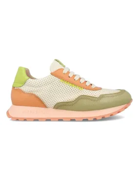 Hispanitas - Sneakers Piel Cervo Aloe Nata