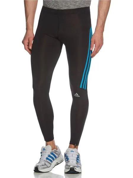 malla adidas running negro/azul hombre