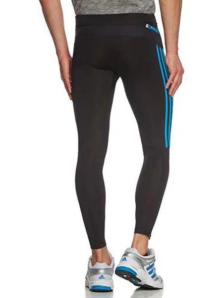 malla adidas running negro/azul hombre