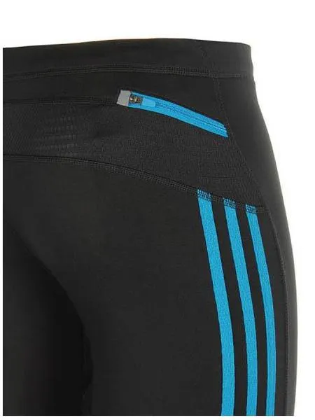 malla adidas running negro/azul hombre