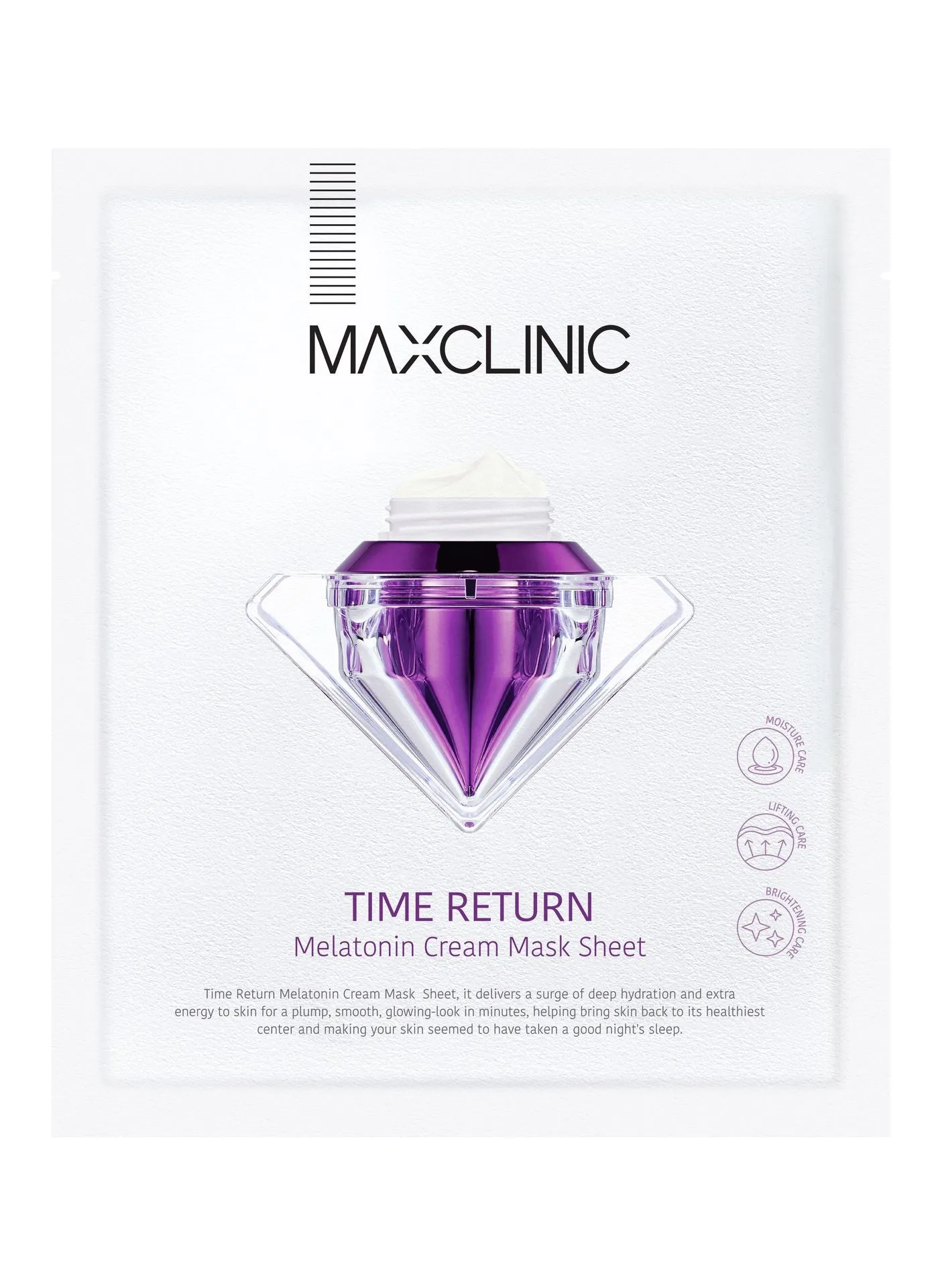 MASCARILLA FACIAL MAXCLINIC TIME RETURN MELATONIN CREAM