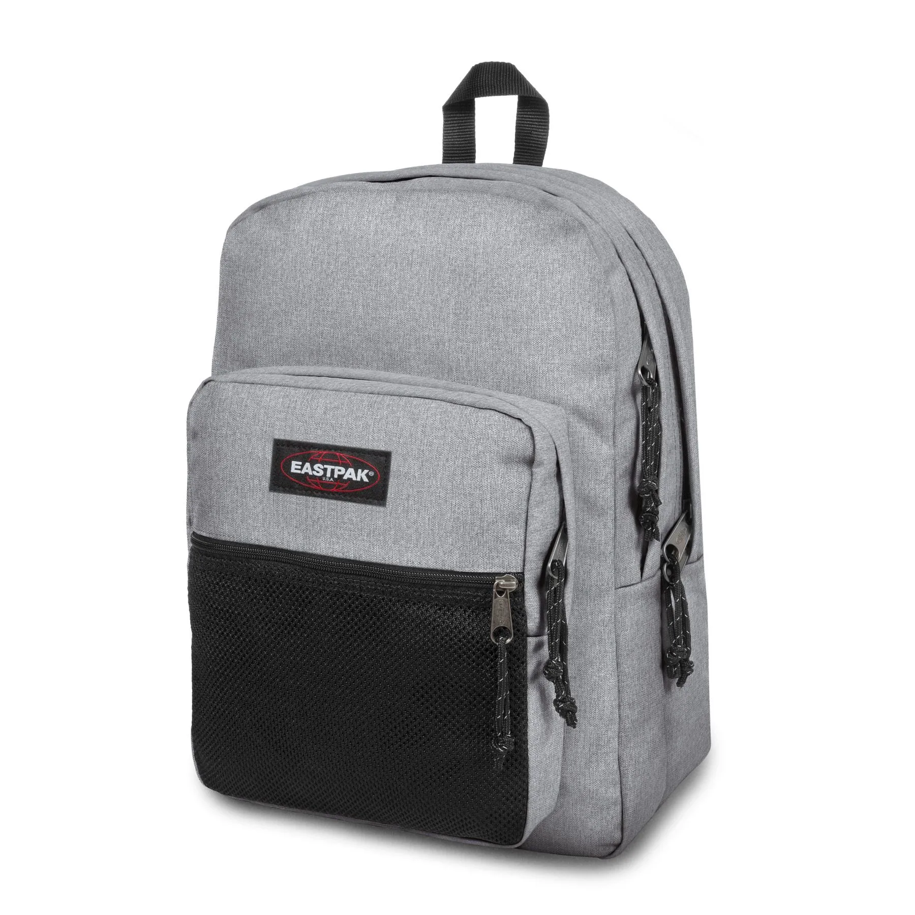 MOCHILA EASTPAK Pinnacle triple 38 litros EK060363 XL Sunday Grey gris claro efecto tejano