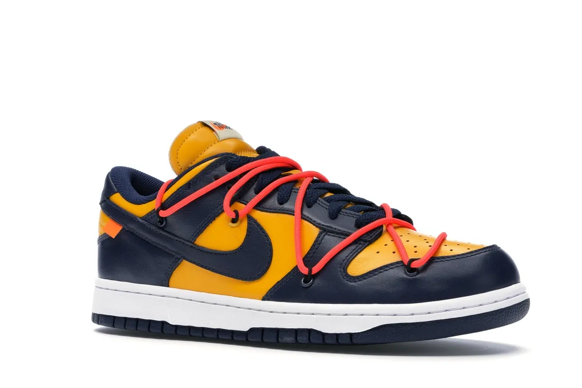 Nike Dunk Low Off-White University Gold