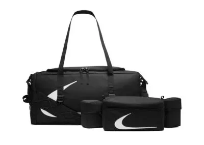 OFF-WHITE x Nike Duffle/Waist Bag Combo Black