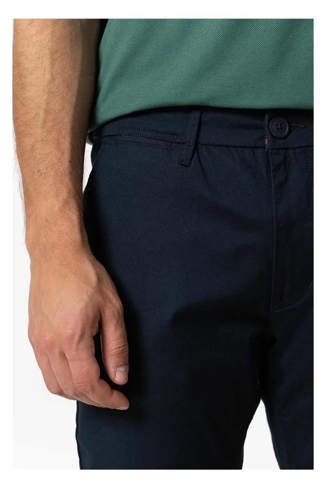 PANTALÓN CHINO HOMBRE H35 AZUL