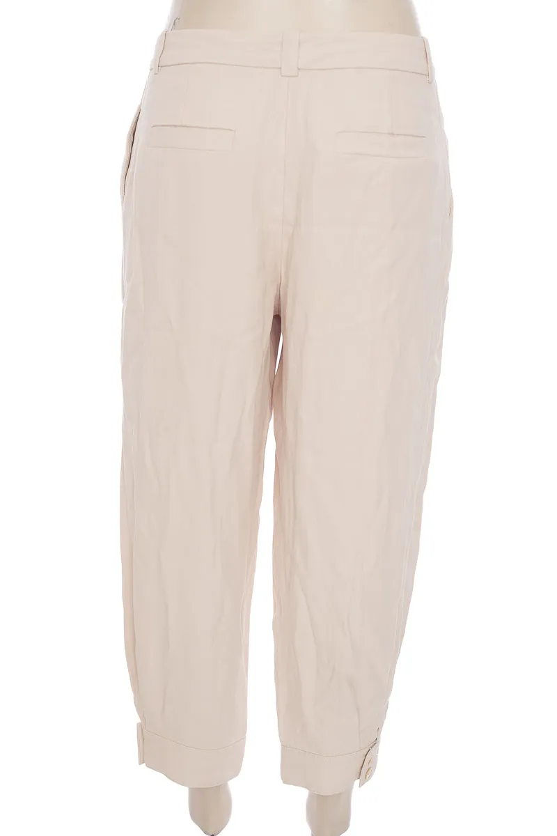 Pantalón color Beige - Massimo Dutti