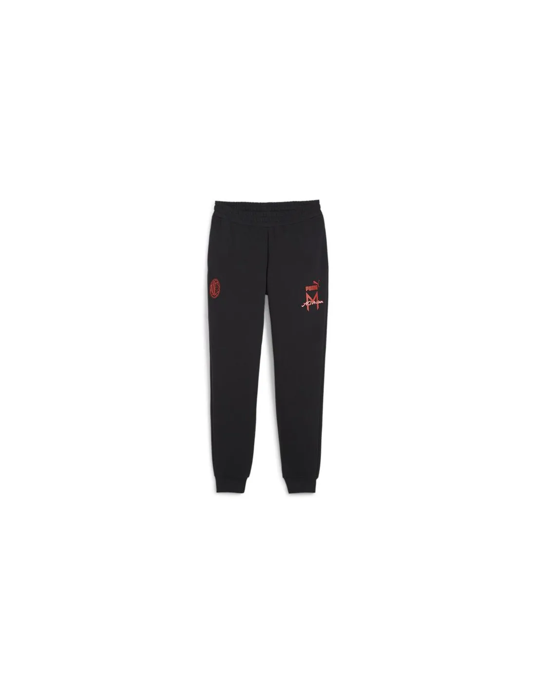 Pantalón de Fútbol Puma AC Milan Ftblicons Hombre Negro