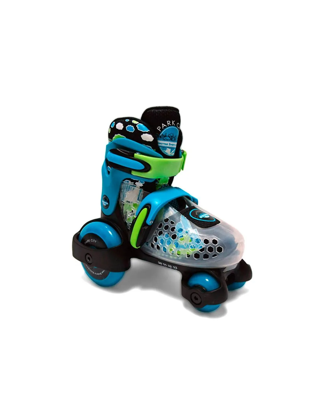 Patines 4 ruedas Park City Baby Quad Azul