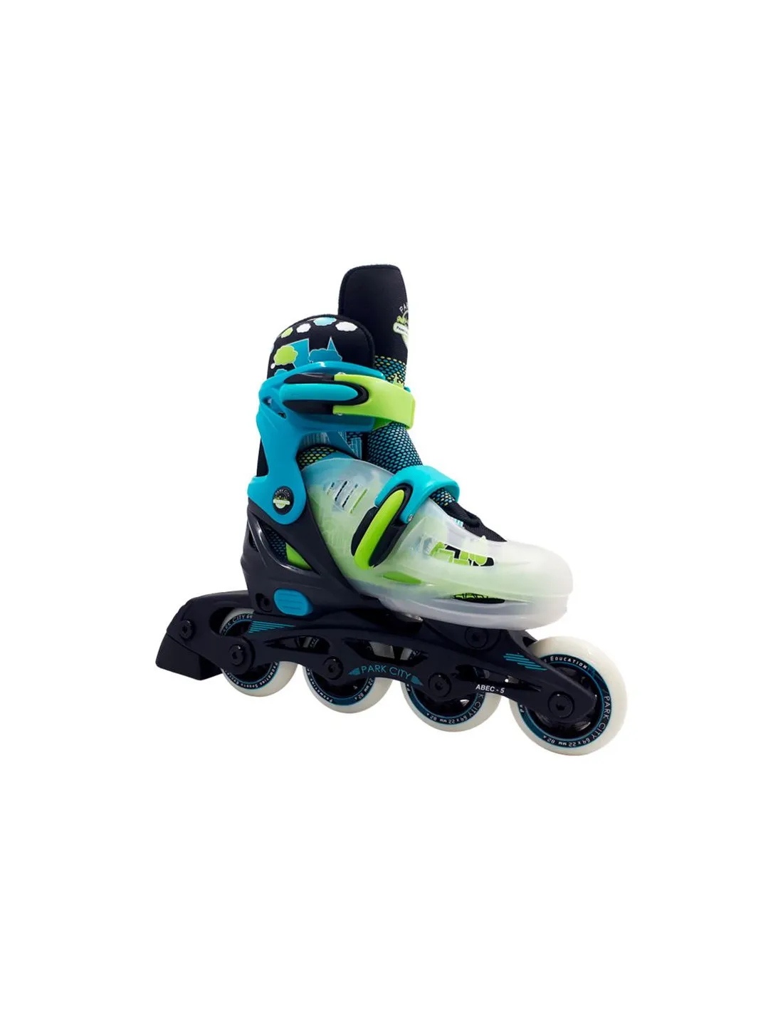 Patines en línea ajustables Park City New Blue