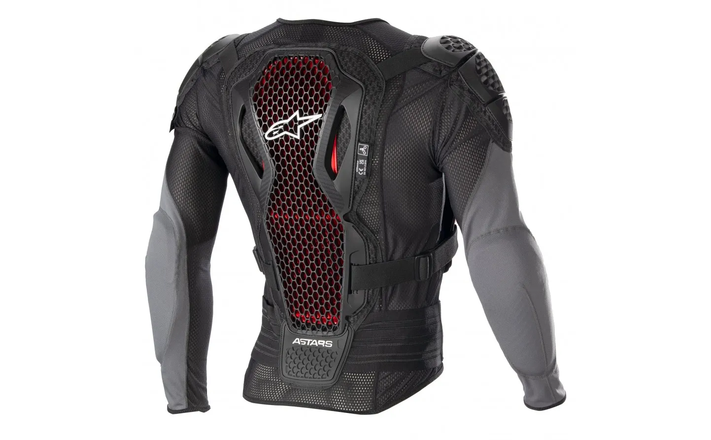 Peto De Protección Alpinestars Bionic Plus V2 Negro Anthracita Rojo |6506723-103