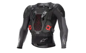 Peto De Protección Alpinestars Bionic Plus V2 Negro Anthracita Rojo |6506723-103