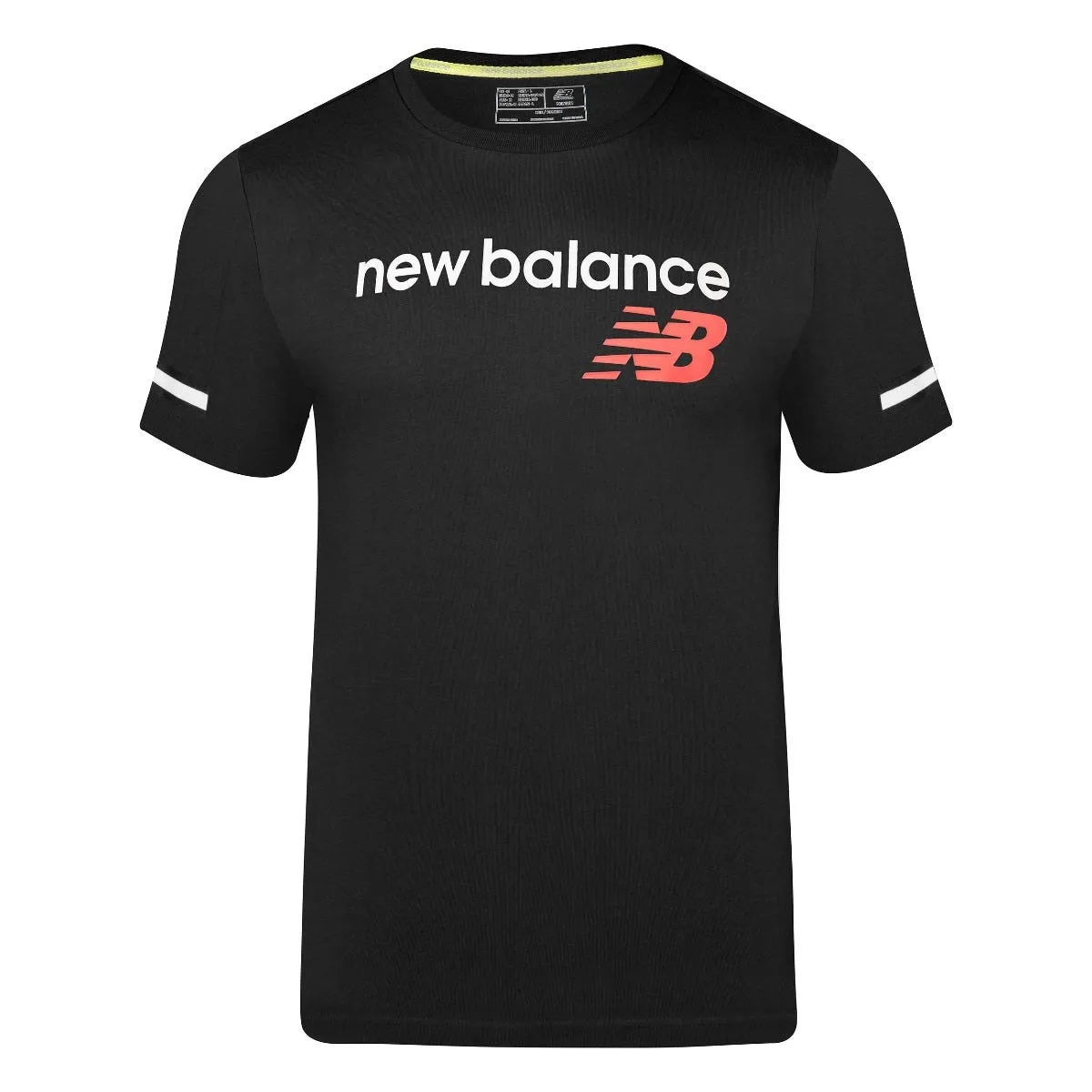 Polera Hombre New Balance T-Shirt Negra