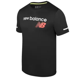 Polera Hombre New Balance T-Shirt Negra