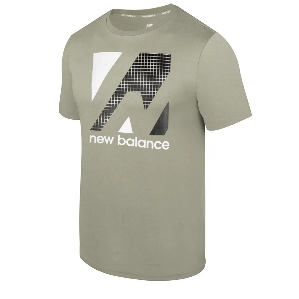 Polera Lifestyle Hombre New Balance Verde