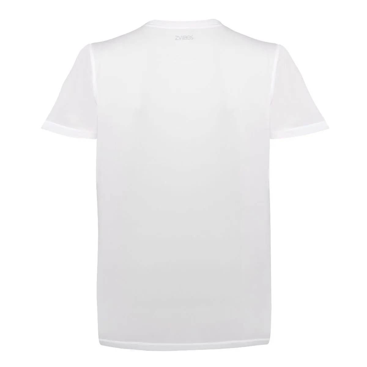 Polera Running Hombre Zvibes Blanco