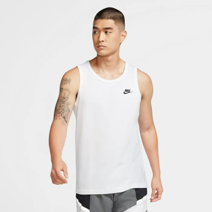 Polera Sin Mangas Running Hombre Nike Sportswear Negra