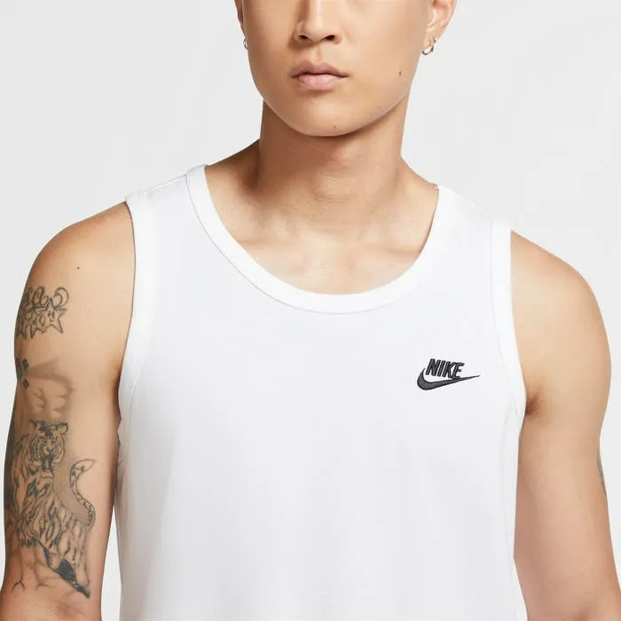 Polera Sin Mangas Running Hombre Nike Sportswear Negra