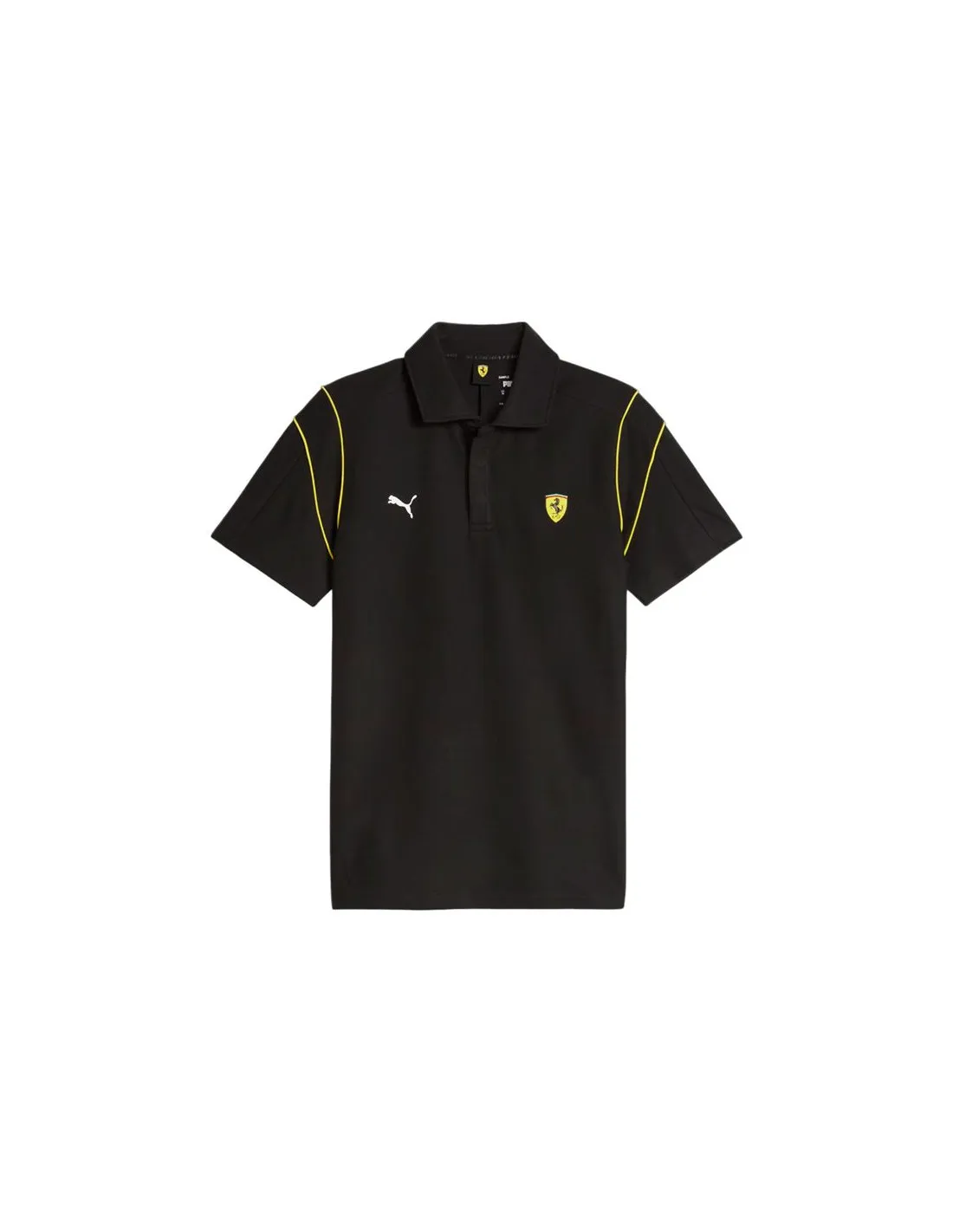 Polo Puma Ferrari Scuderia MT7 Hombre Negro