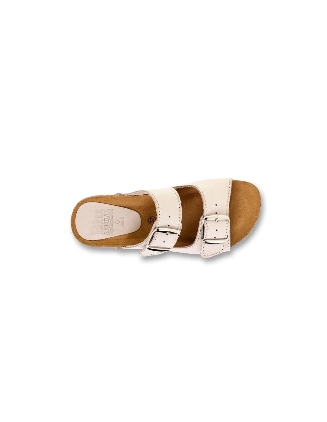 Sandalias bio piel hebilla