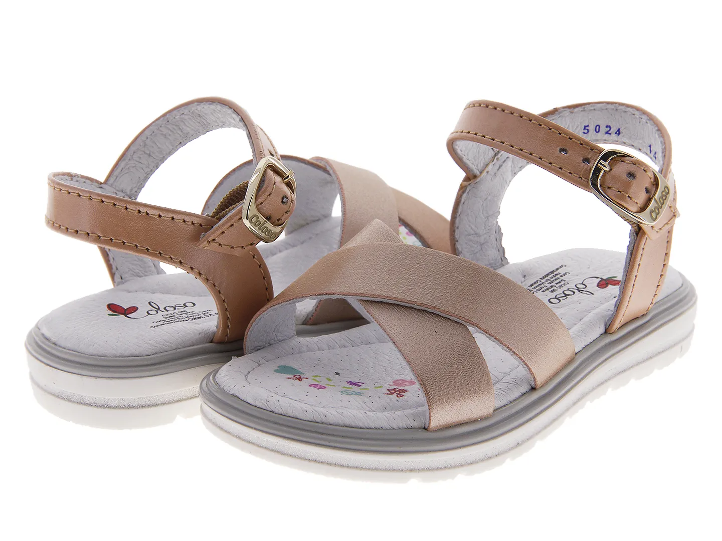 Sandalias Coloso 5024-3 Para Niña