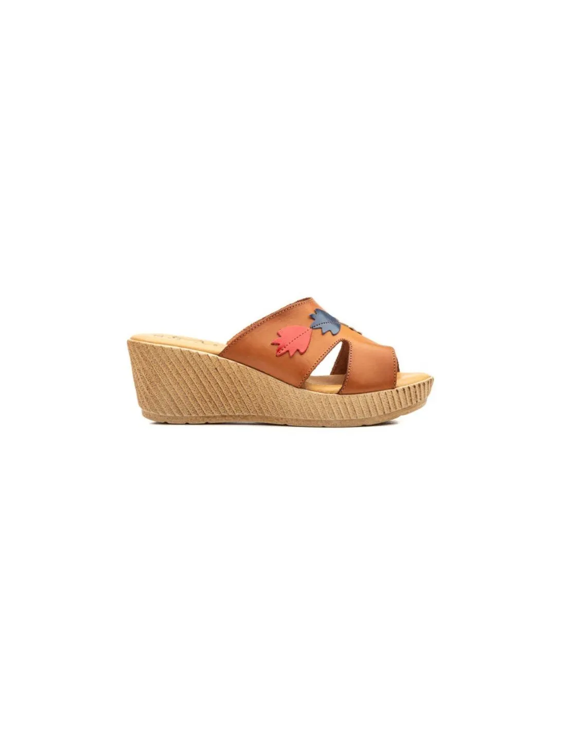 Sandalias mule plataforma confort