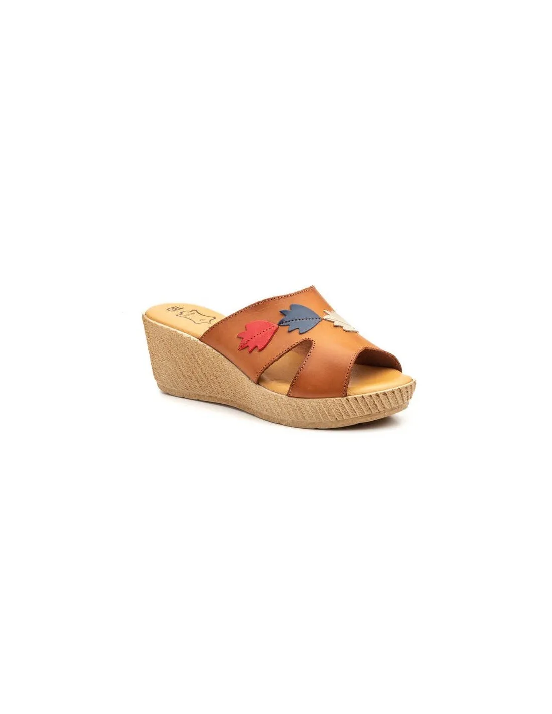 Sandalias mule plataforma confort