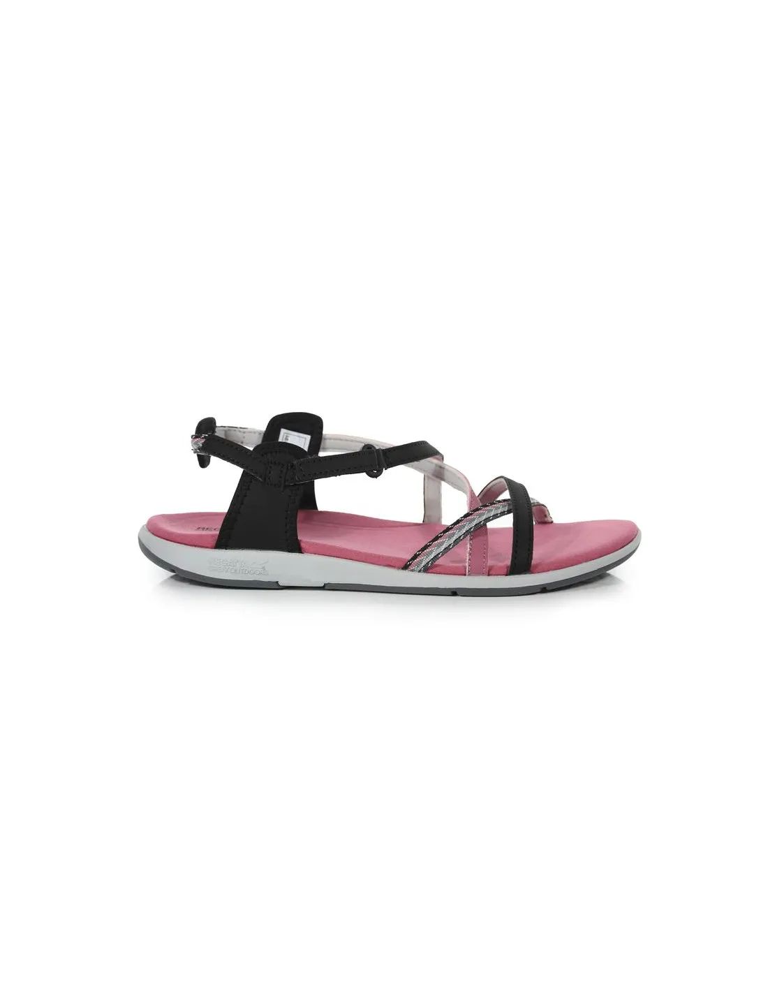 Sandalias Regatta Santa Roma Mujer Black Pink