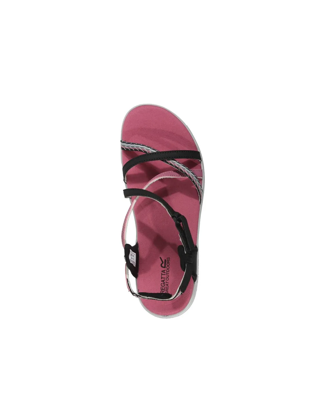 Sandalias Regatta Santa Roma Mujer Black Pink