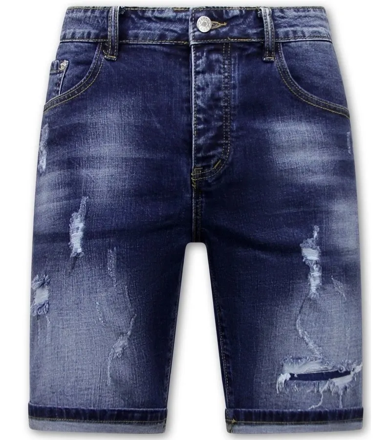 Short vaquero - 9039 - Azul