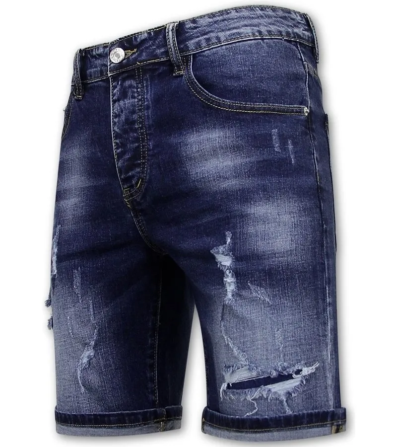 Short vaquero - 9039 - Azul