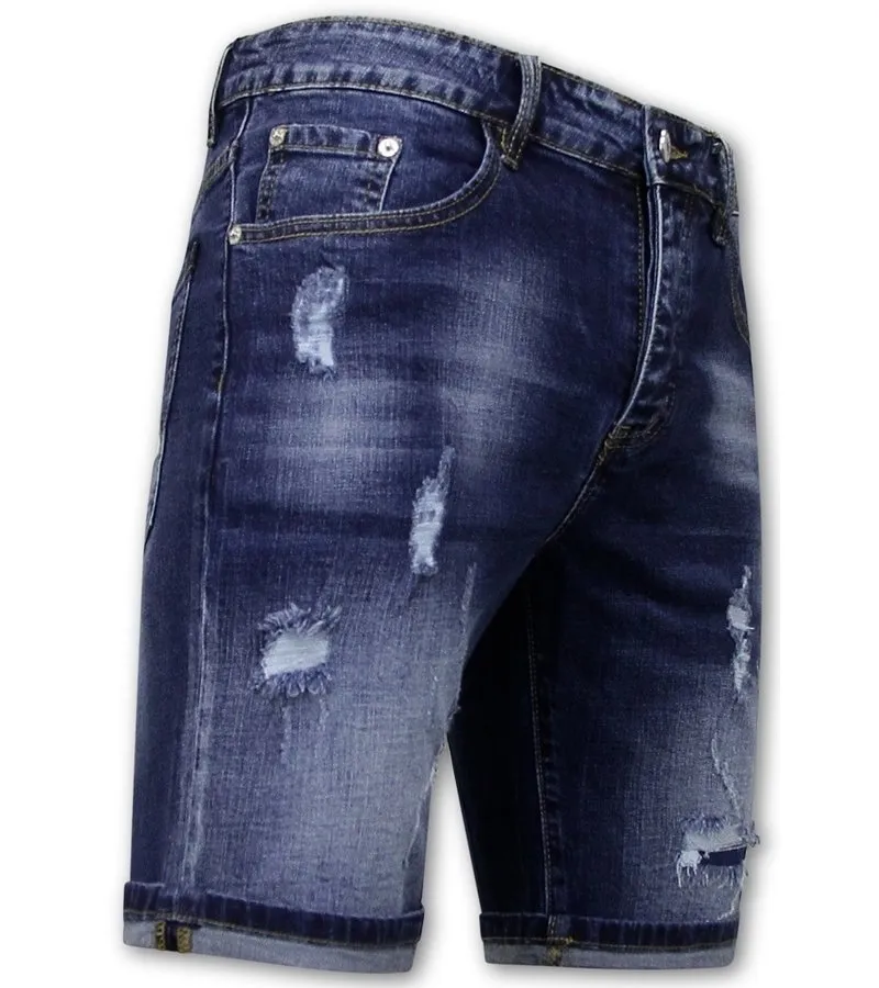 Short vaquero - 9039 - Azul