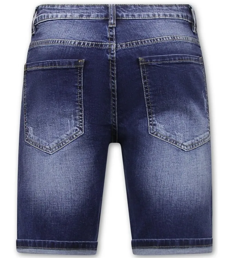 Short vaquero - 9039 - Azul