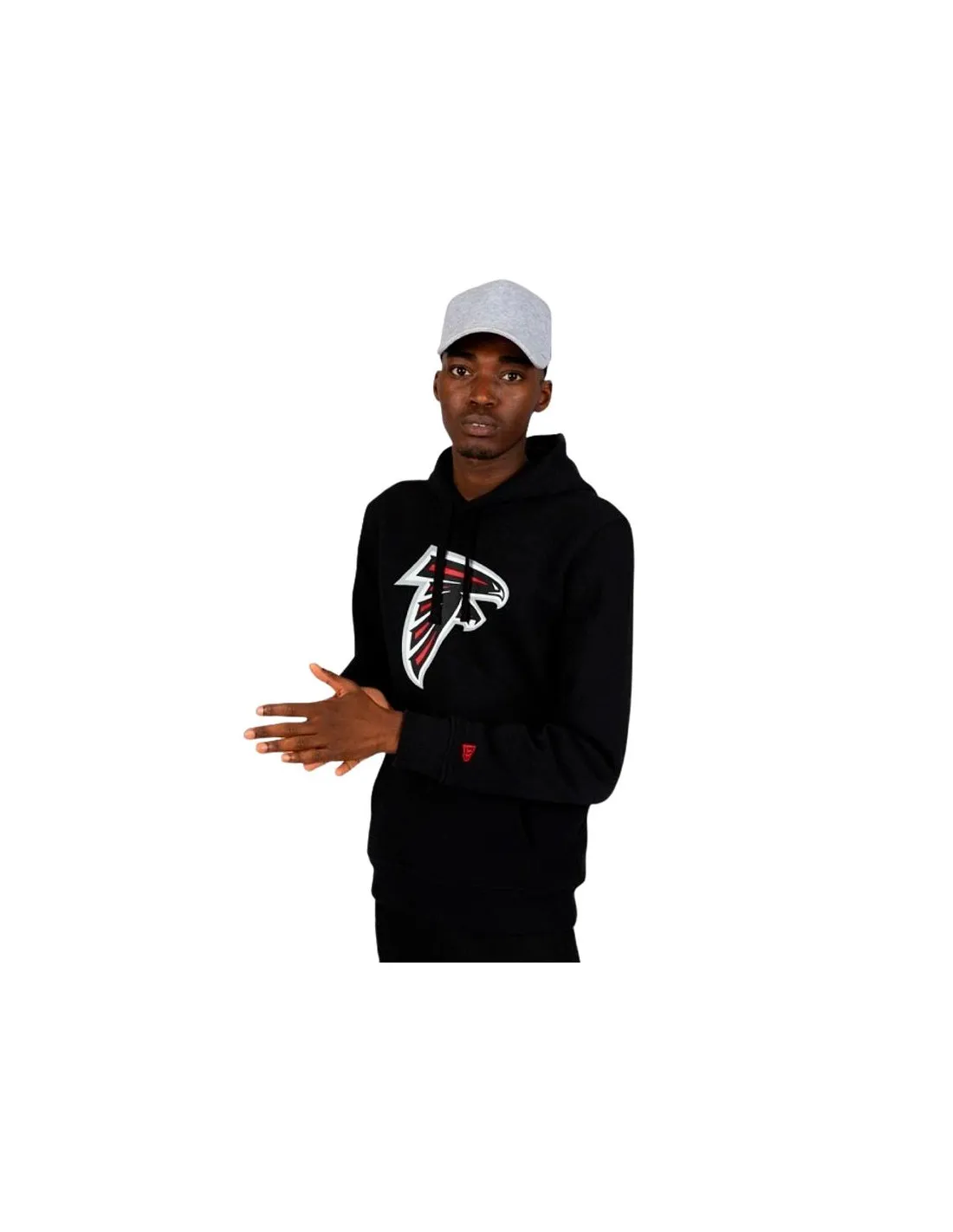 Sudadera New Era Nos NFL Regular Falcons Negro Hombre