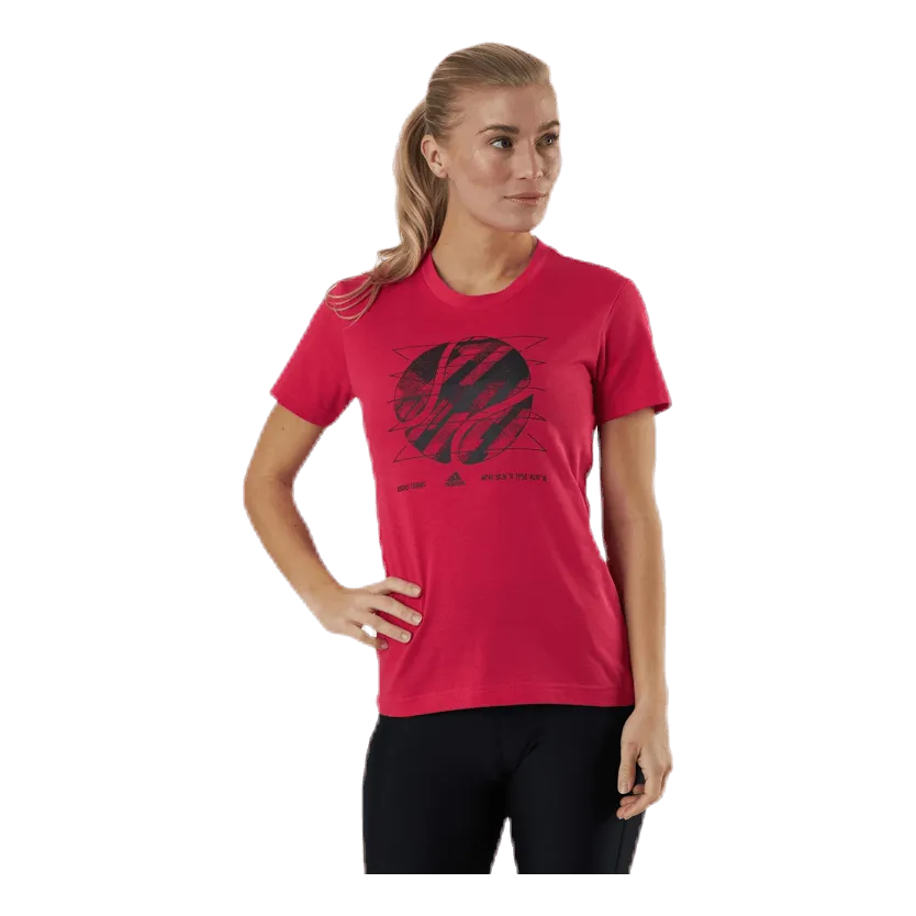 Tenis adidas Short Sleeve Tee US Open Pink