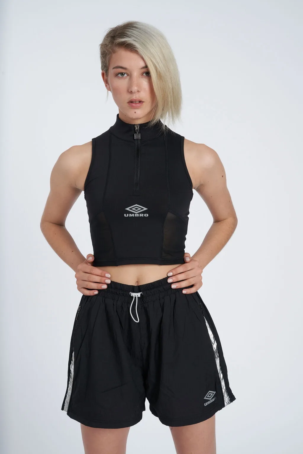 TOP UMBRO REFLECTIVE TECH CROP