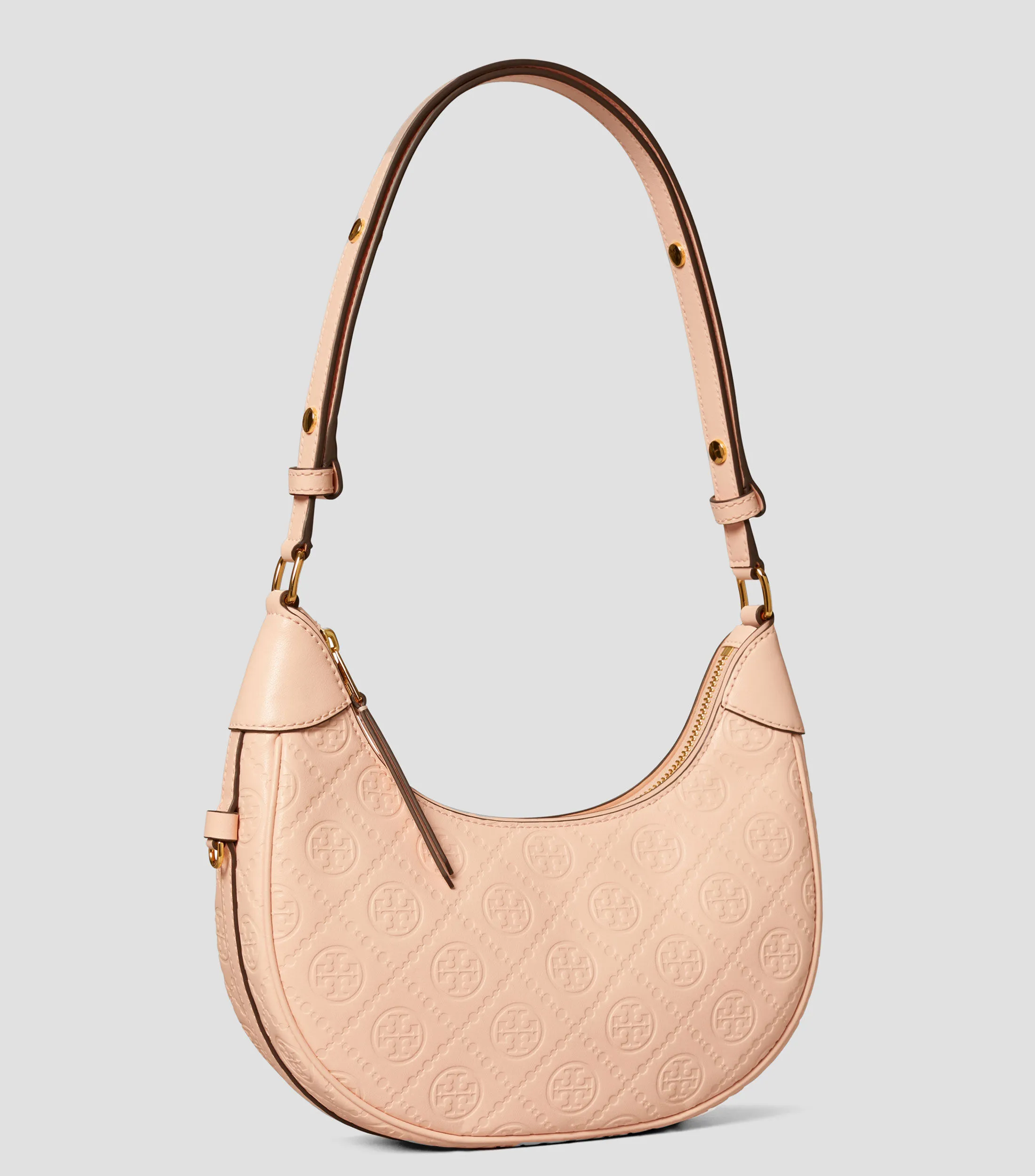 Tory Burch Bolso shoulder en piel T Monogram