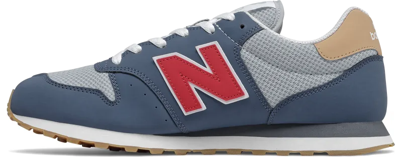 Zapatillas Urbanas Hombre New Balance 500 Azul/Gris