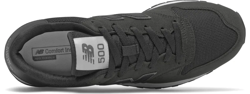 Zapatillas Urbanas Hombre New Balance 500 Negra