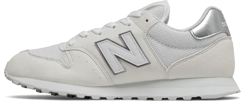 Zapatillas Urbanas Mujer New Balance 500 Blanco Bicolor