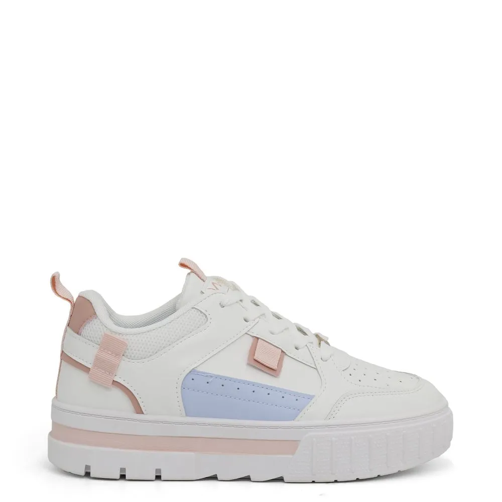 Zapatillas Urbanas para Mujer MIA22-125 Blanco Nude