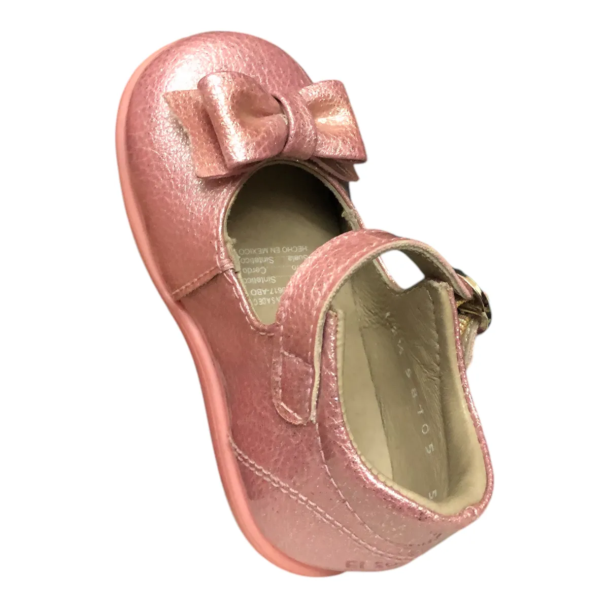 Zapato Choclo Rosa Para Bebé Niña CHABELO