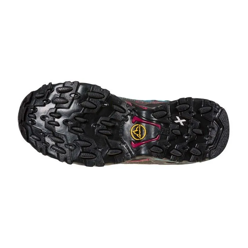 Zapato de senderismo/trail La Sportiva Ultra Raptor II Mid Gore-Tex (Black/Topaz) Mujer