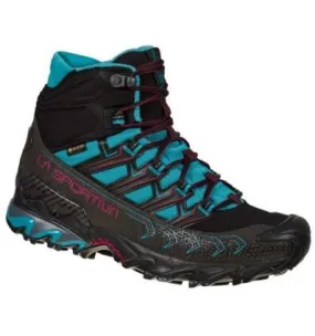 Zapato de senderismo/trail La Sportiva Ultra Raptor II Mid Gore-Tex (Black/Topaz) Mujer