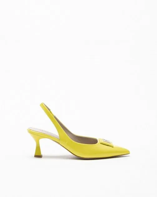 Zapato destalonado PROF 1178 Amarillo