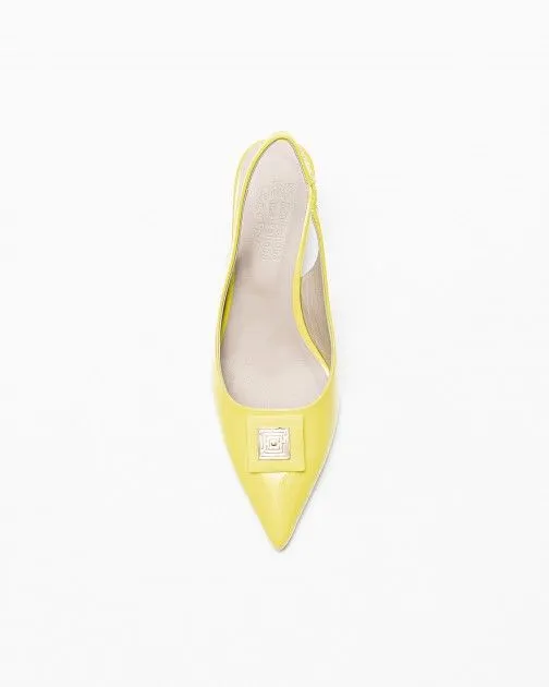 Zapato destalonado PROF 1178 Amarillo