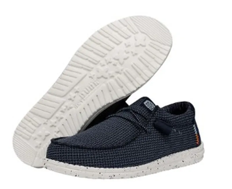 Zapatos Dude WALLY SPORT textil marino